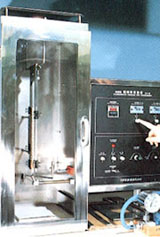 鉛直法燃焼試験装置